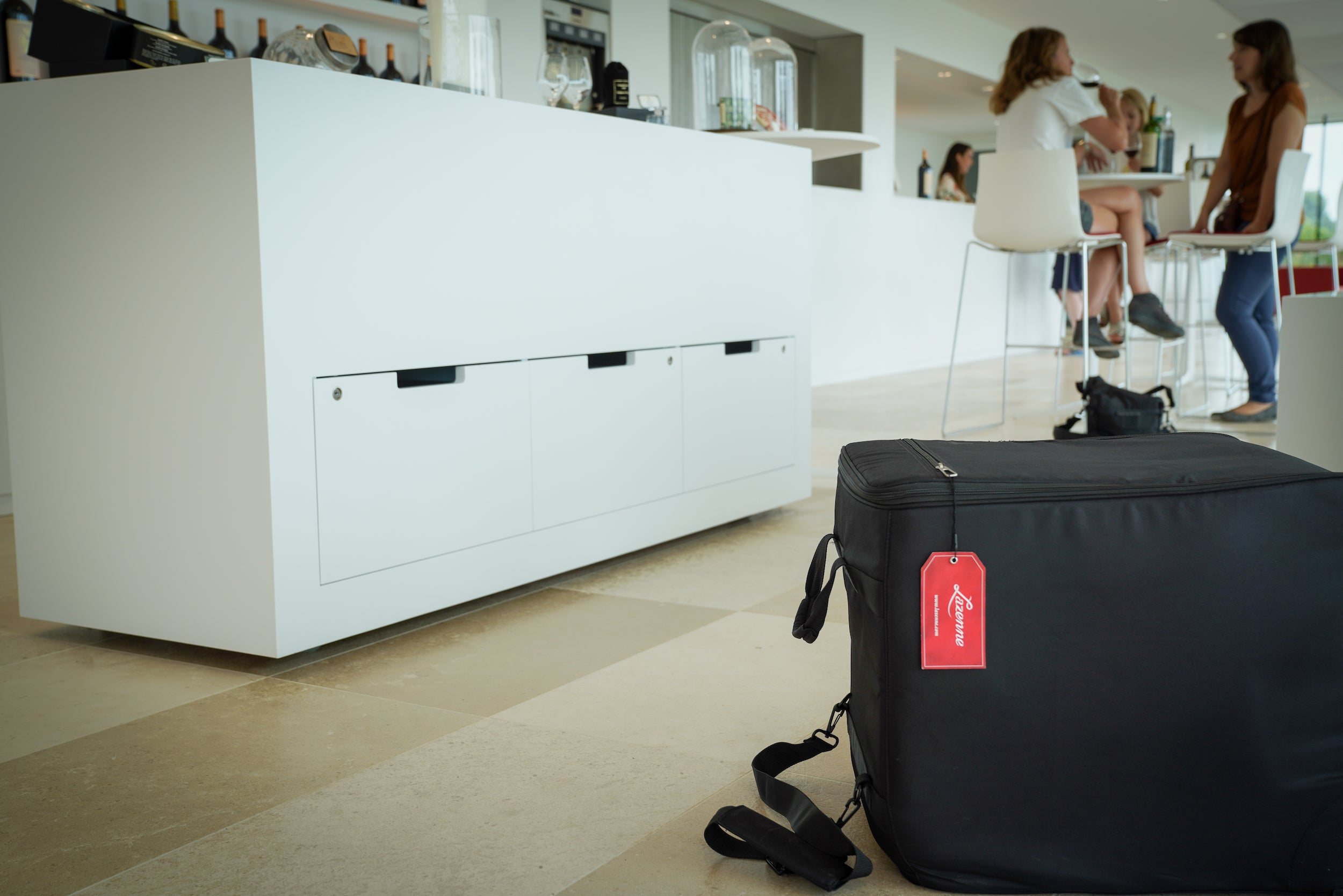 The Wine Check Equipaje de avión + espuma de poliestireno para 12 botellas, compatible con aerolíneas y TSA - GARANTÍA CERO ROTURA