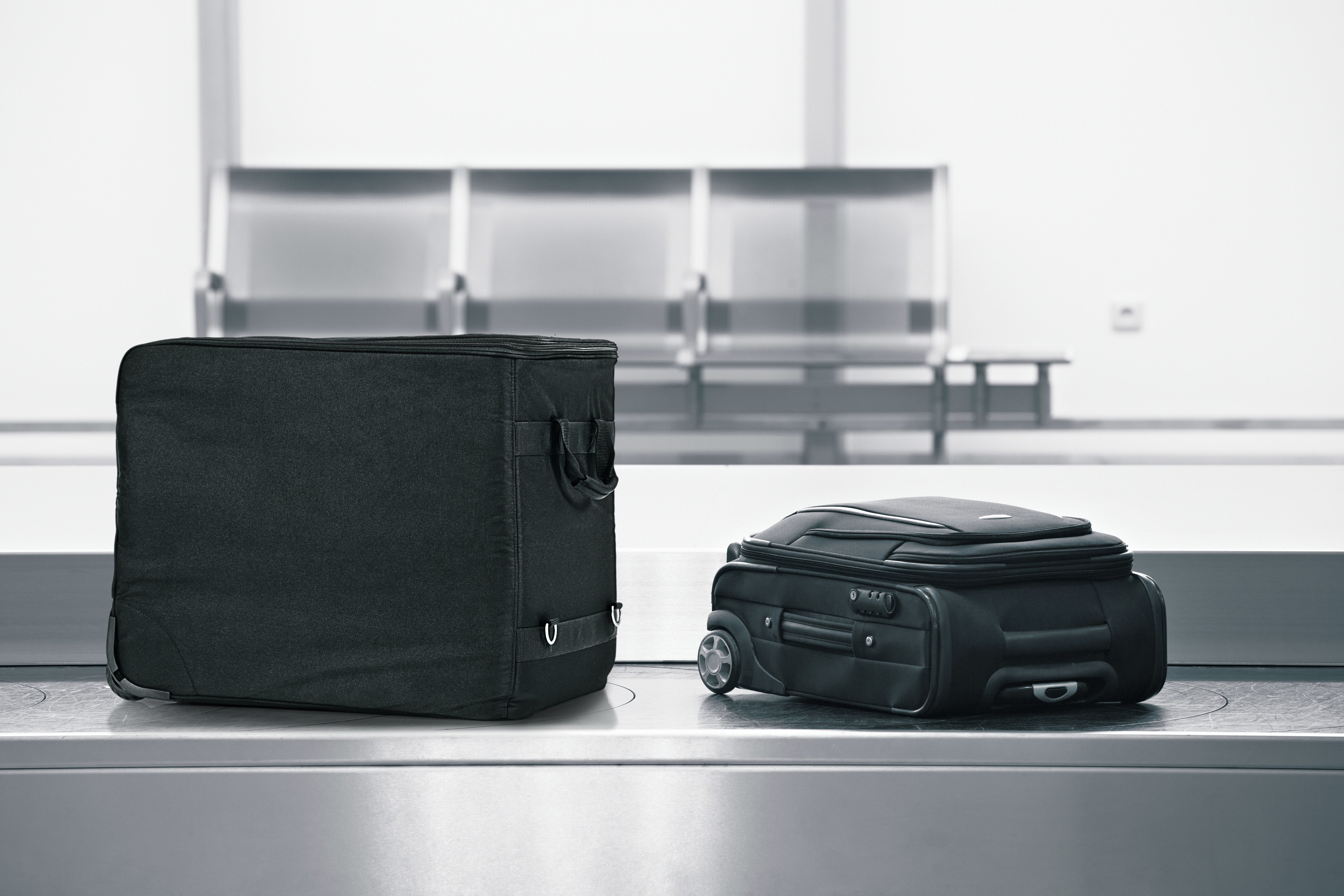 The Wine Check Equipaje de avión + espuma de poliestireno para 12 botellas, compatible con aerolíneas y TSA - GARANTÍA CERO ROTURA